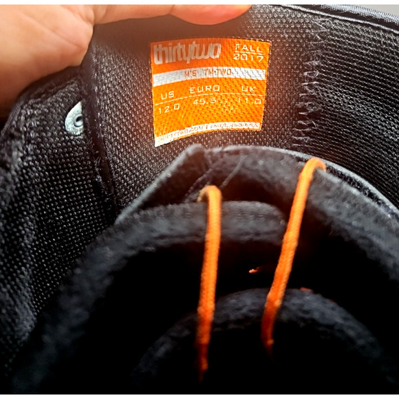 Thirtytwo Lace black Snowboard Boots Size -mens us 12 ( euro 45.5) - Picture 6 of 9